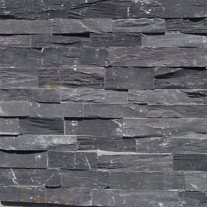 블랙 슬레이트 원장 석재 패널 적층형 석재 클래딩 JRE-019