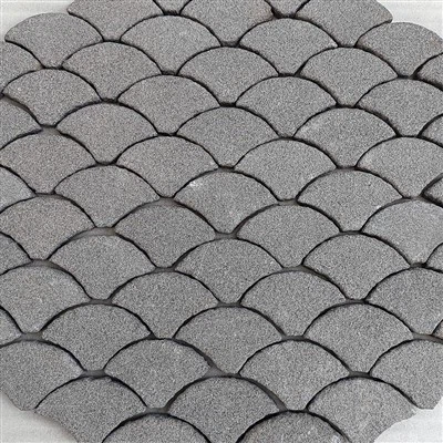 조약돌 검은색 화강암 포장기 JRCP-037